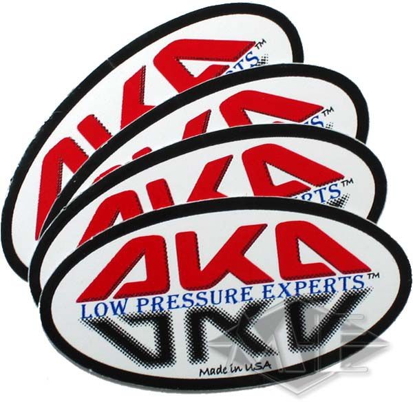AKA Stickers, Small (Pack of 4)