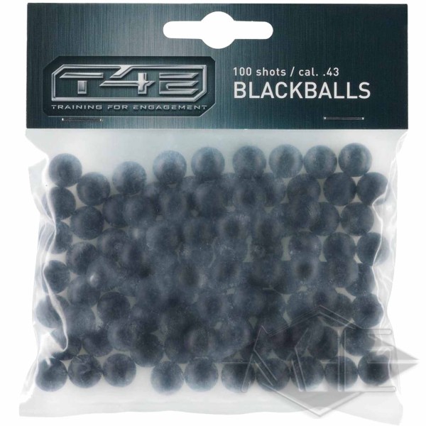 Umarex cal.43 Reballs "T4E RUB 43 Rubberballs", 100 pieces