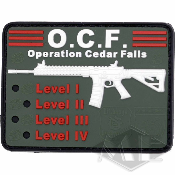 Velcro badge "OCF" 2018