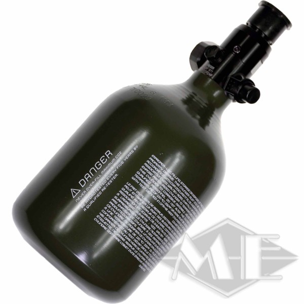 0.4L/26ci aluminum bottle with 200bar regulator "Standard"