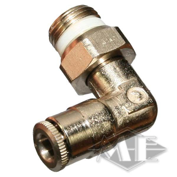 1/8" 4 mm hose 90° fitting swivel