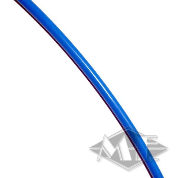 6 mm Macroline hose, blue, per 50 cm