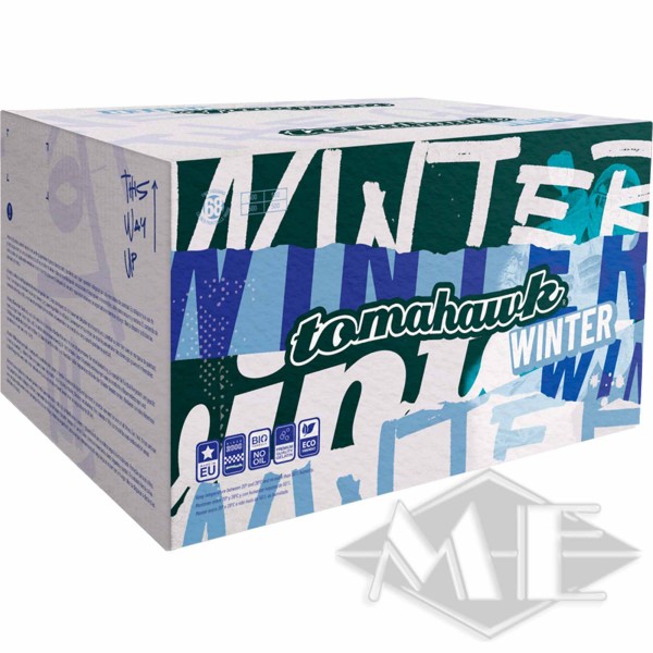 Tomahawk "Winter" paintballs, 2000 box