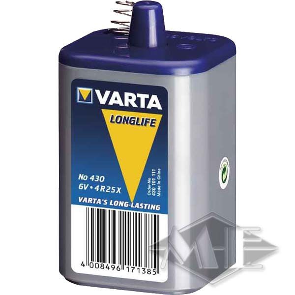 6V Varta 4R25X (Chrony battery)