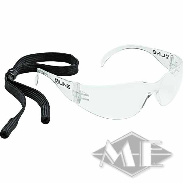 Bollé airsoft goggles, clear