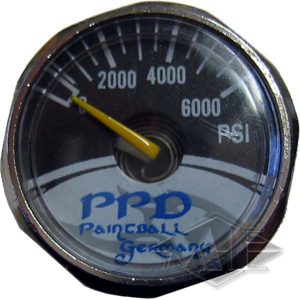 Mini Manometer 0-6000psi, d=23mm