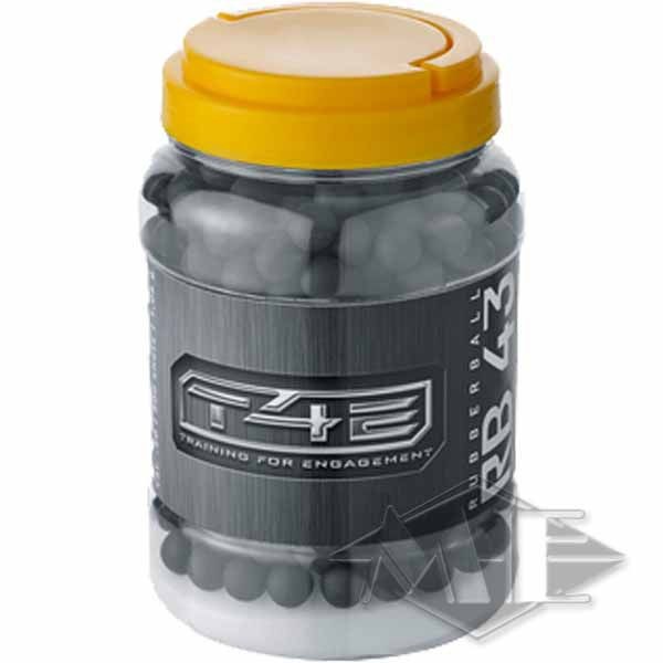 Umarex cal.43 Reballs "T4E RUB 43 Rubberballs", 500 pieces