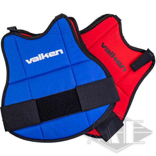Valken Chestprotector for Kids - Blue/Red reversible