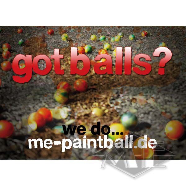 ME Sticker "Got Balls?"