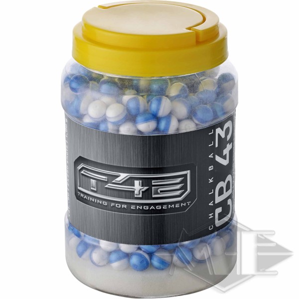 Umarex cal.43 chalk balls "T4E CKB 43 Chalk Balls", 500 pieces