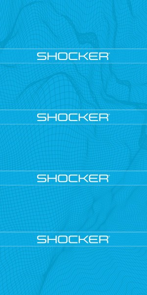 Gitterwand Banner "Shocker" 100 x 200cm